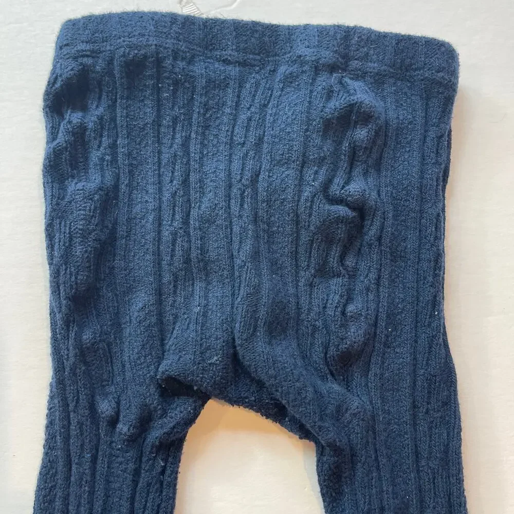 Mini Boden navy footless